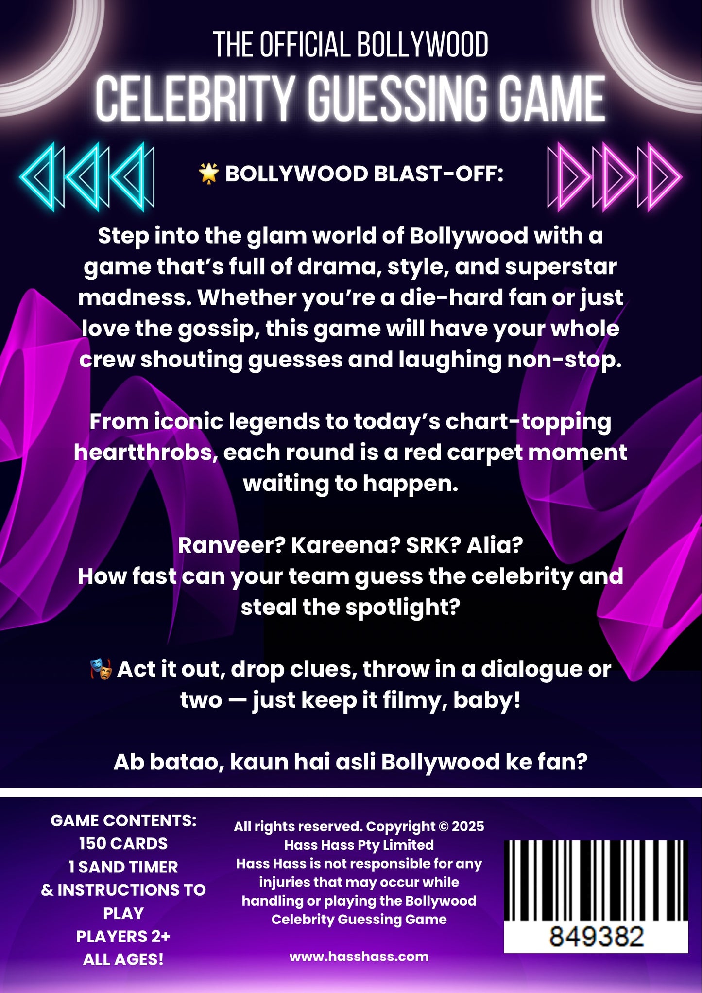 The Bollywood Celebrity Guessing Game