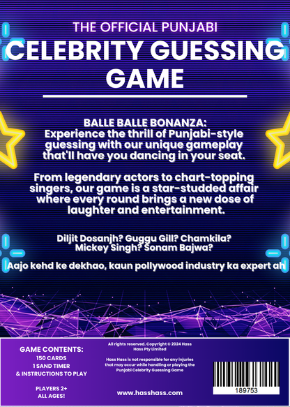 The Punjabi Celebrity Guessing Game